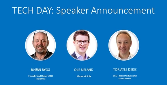 Sneak Peak: Announcing our Speakers for TECH DAY 2017 Fluid Control Sneak Peak: Announcing our Speakers for TECH DAY 2017 Fluid Control