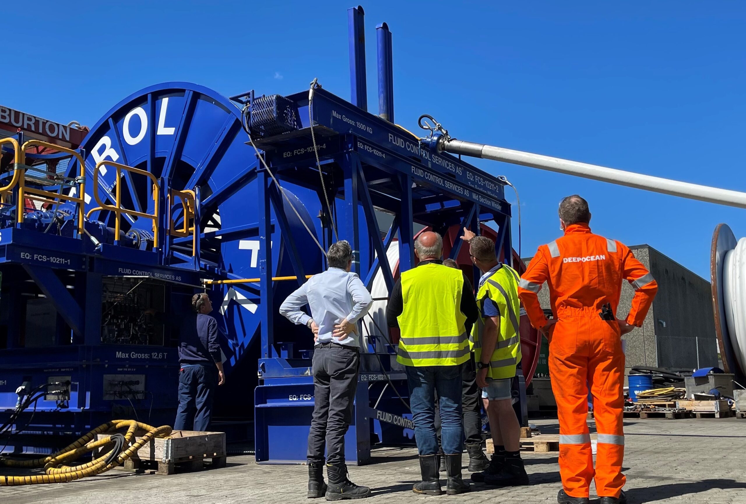 FCS delivers Hose Transfer System for TP3 Well Clean-up operation Fluid Control FCS delivers Hose Transfer System for TP3 Well Clean-up operation Fluid Control